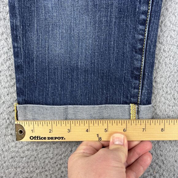 X2 Quality Denim Capri Pants Women’s Size 8 Blue Denim Low Rise - Picture 6 of 12